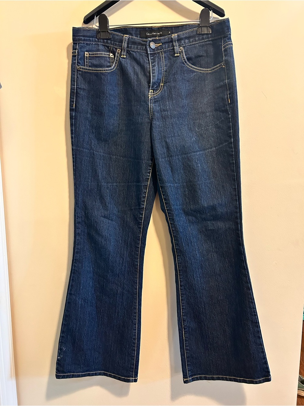 Calvin Klein Vintage Women’s Dark‎ Blue Bootcut Jeans